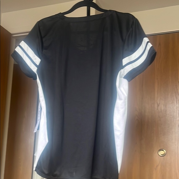 NFL Detroit Lions Black and White T-Shirt - Picture 3 of 5